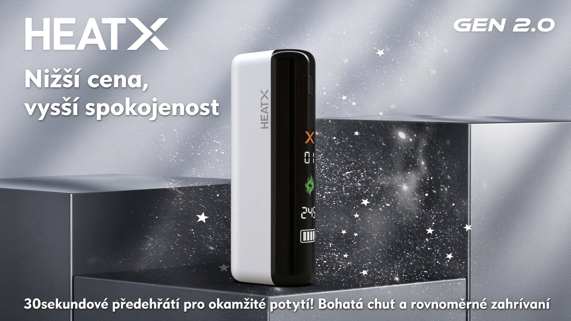 HEATX GEN2.0 - tenký držák pro heatstickye kompatibilní s IQOS ILUMA